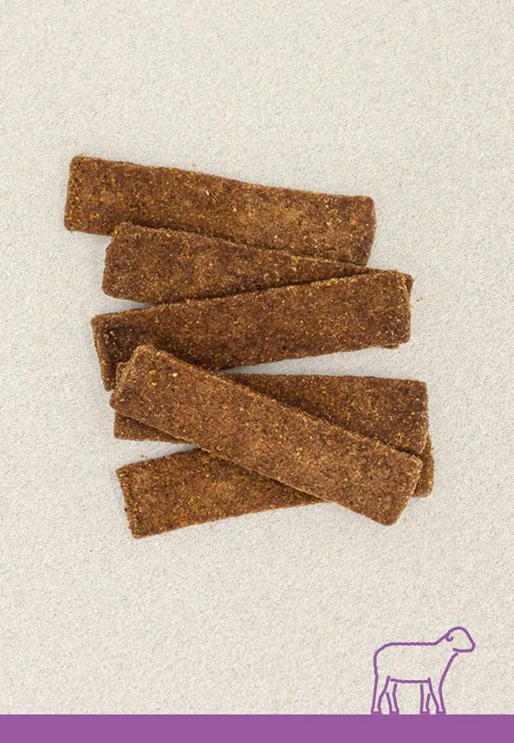  Soft lamb strips and chicken 