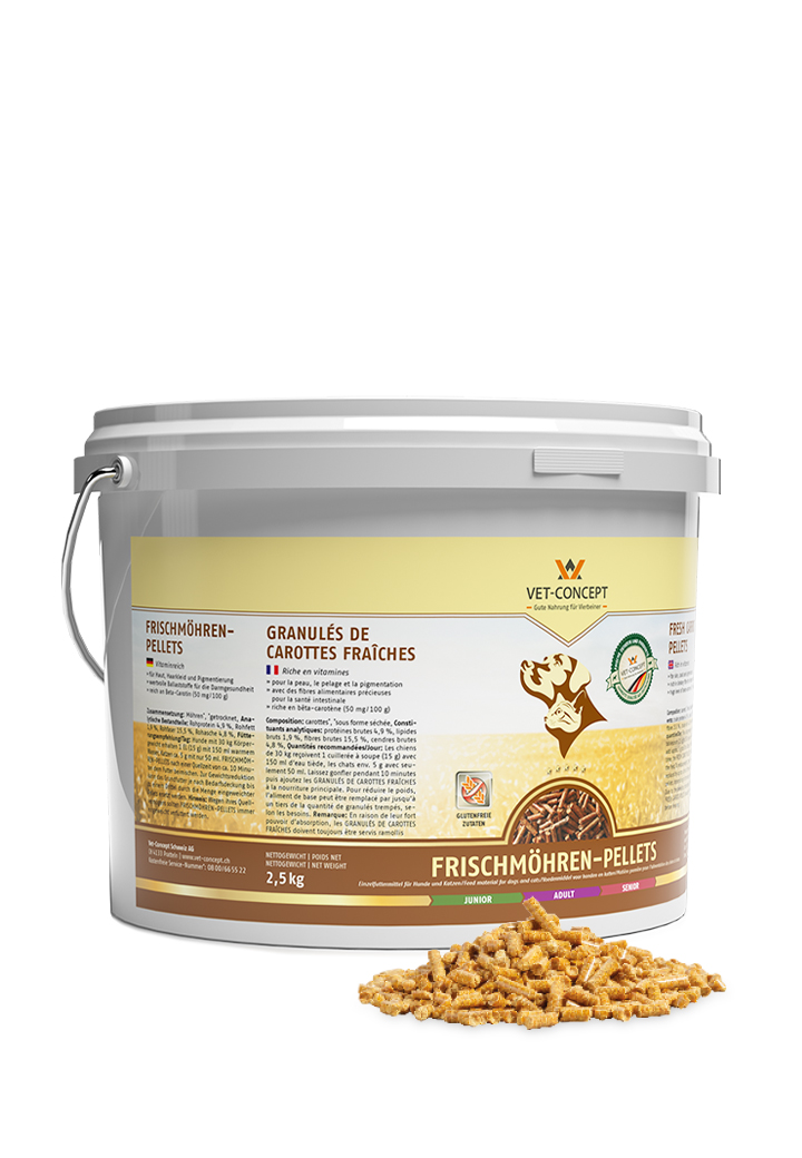 Fresh carrot pellets For dogs Special food Dry food All products