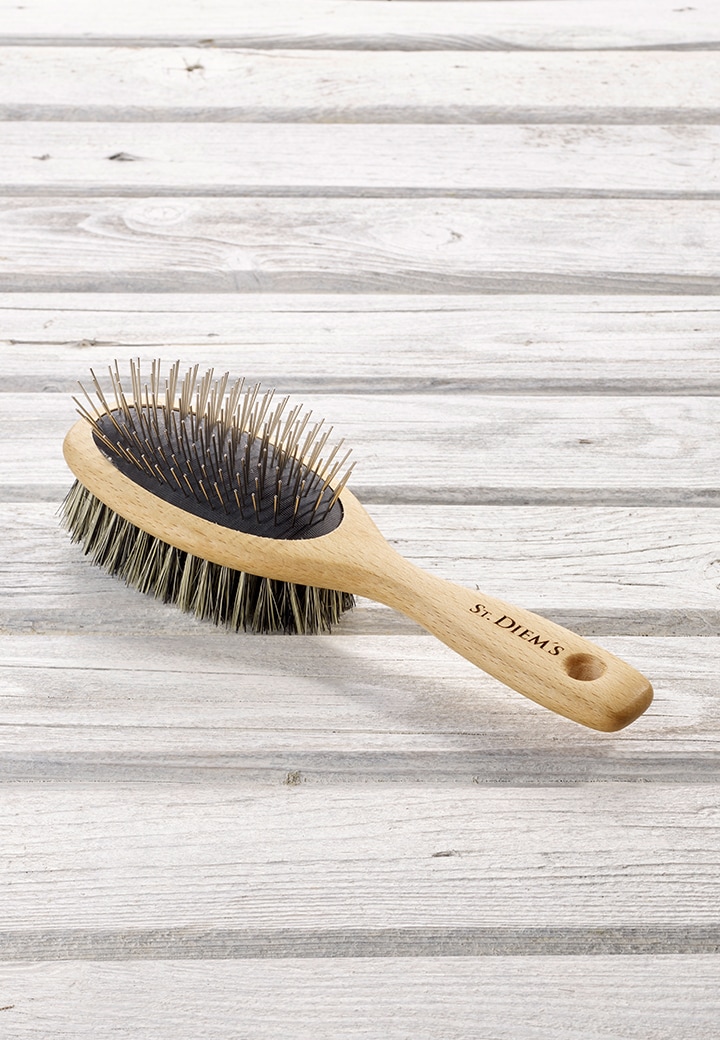 St. Diems Dog Brush Double-Sided