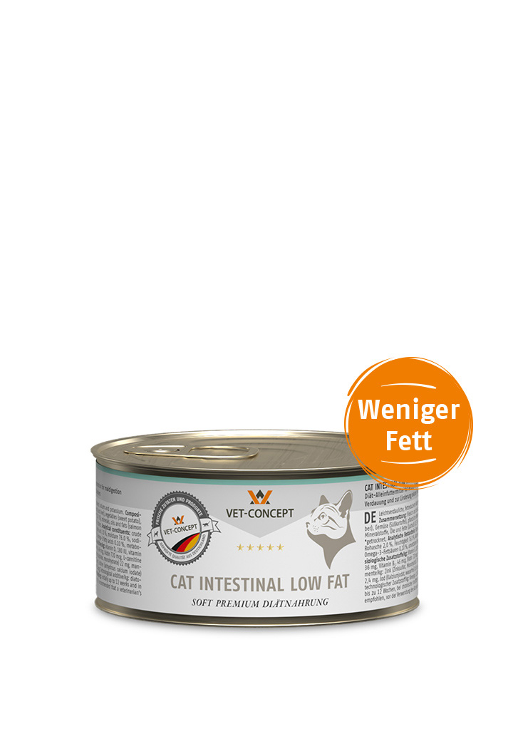 Cat menu Intestinal Low Fat