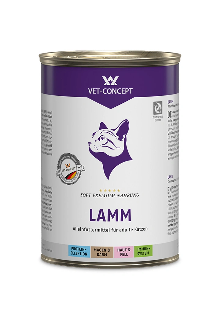 Cat menu - Lamb