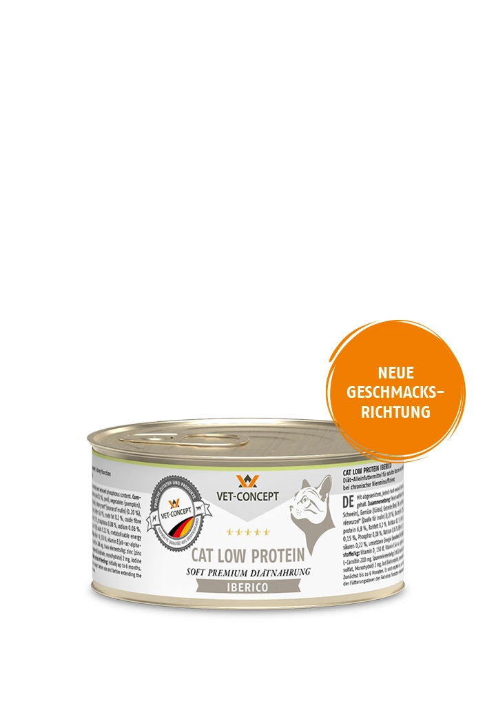 Cat menu Low Protein Iberico