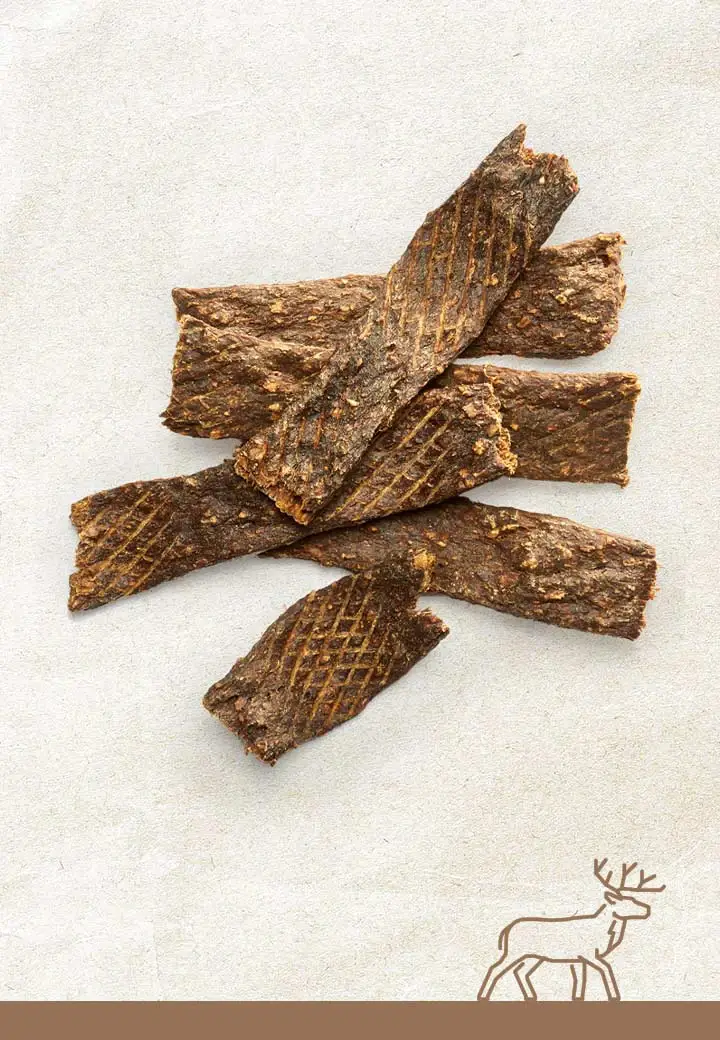 Chew strips deer, 100g, 200g
