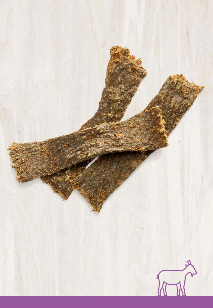 Chew strips goat, 100g, 200g