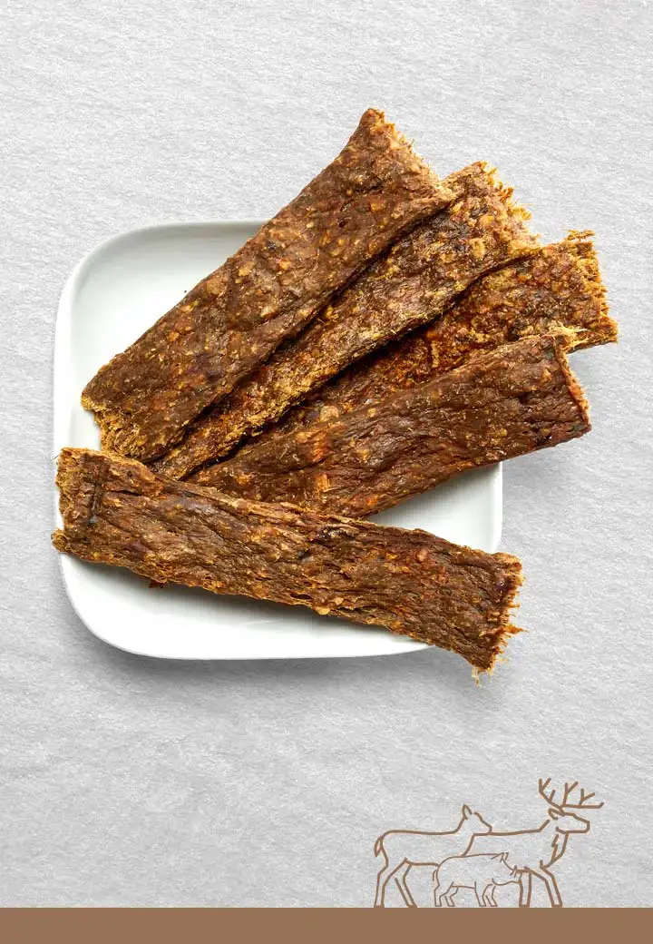 Chew strips wild boar, 100g, 200g