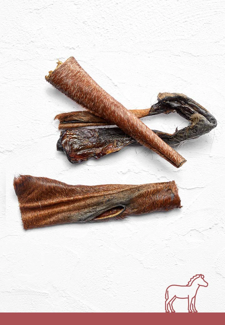 Coated horse hide, 200g