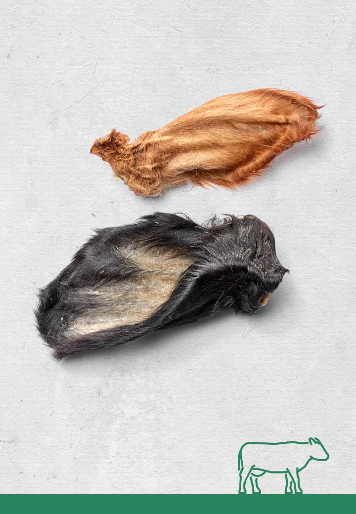 Coated veal ears, 3 pcs.