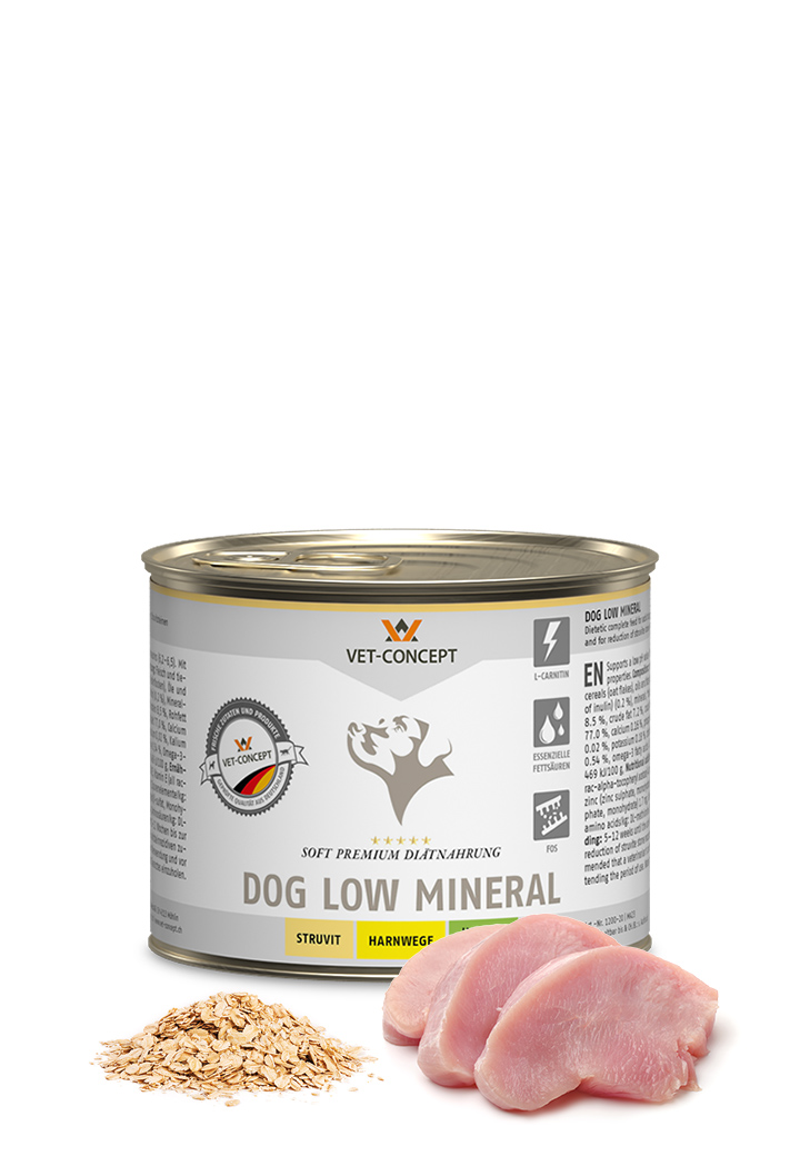 Dog menu - Low Mineral