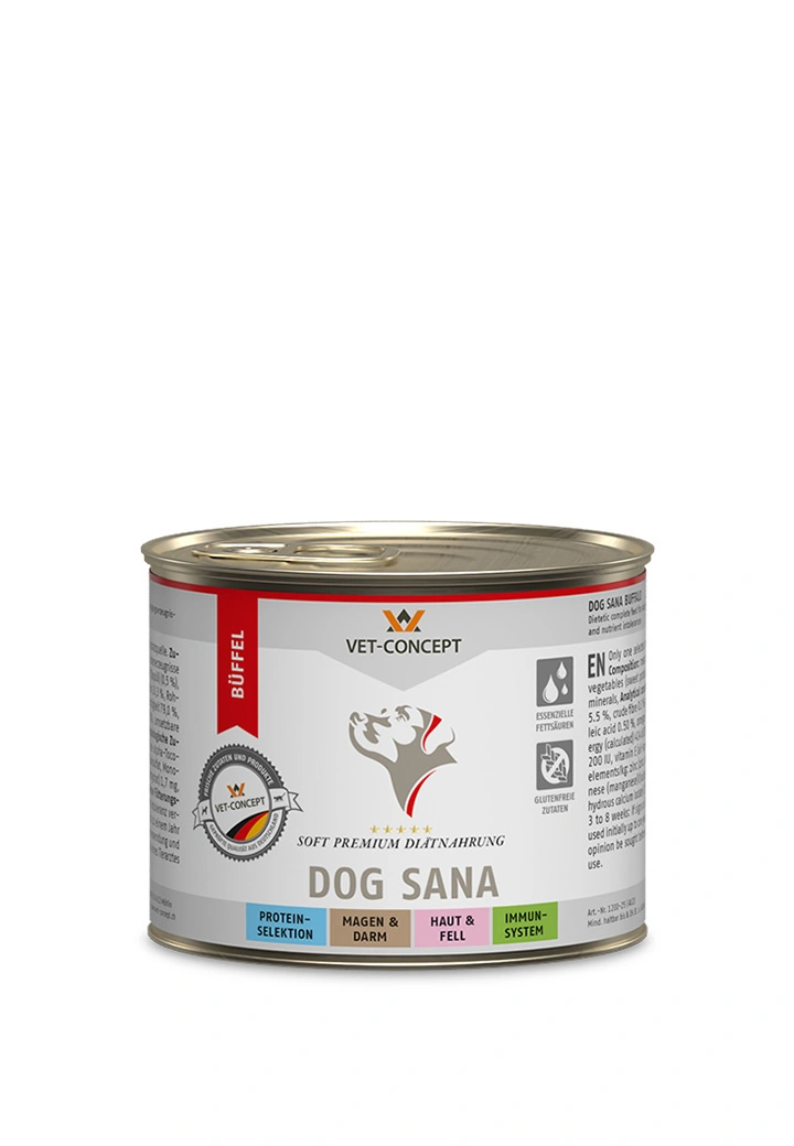 Dog menu - Sana Buffalo
