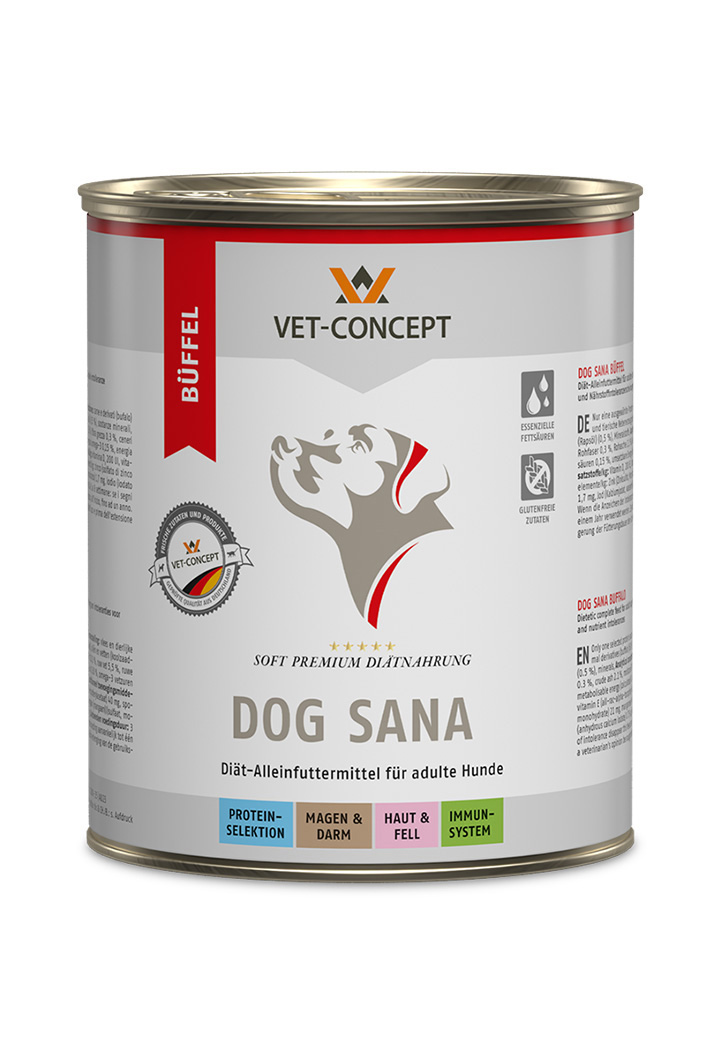 Dog menu - Sana Buffalo