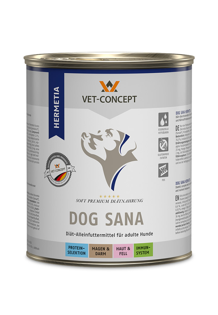 Dog menu - Sana Hermetia