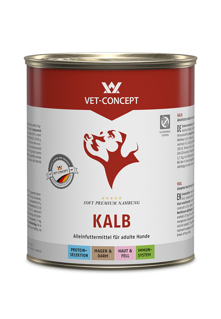 Dog menu - Veal