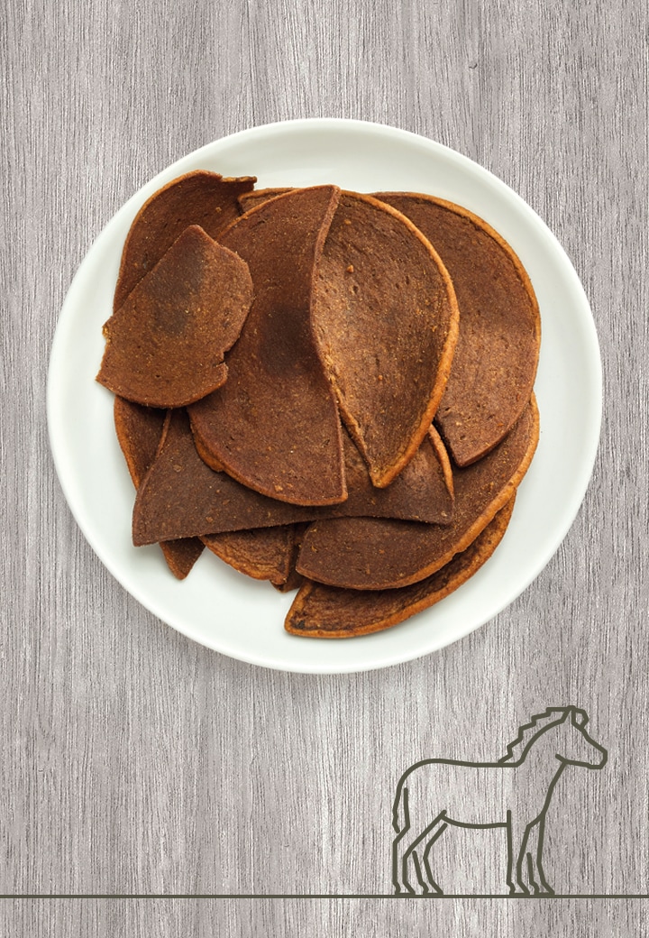 Horse meat slices, 100g