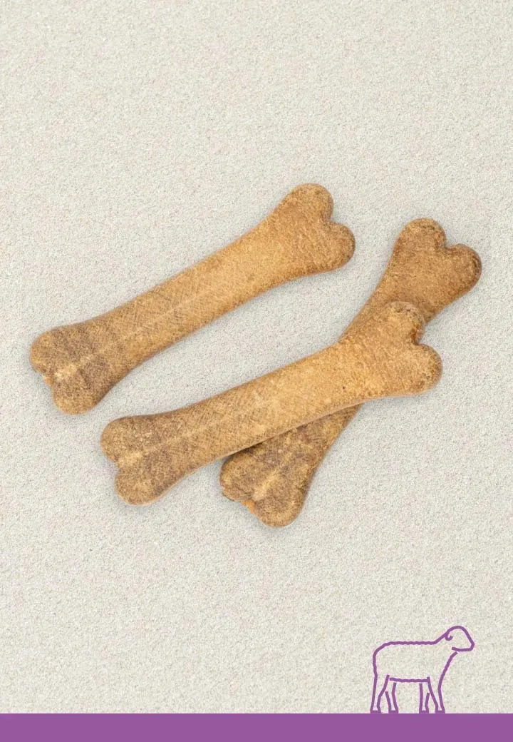 Lamb bones, 3 pcs. a 12 cm, 15 cm