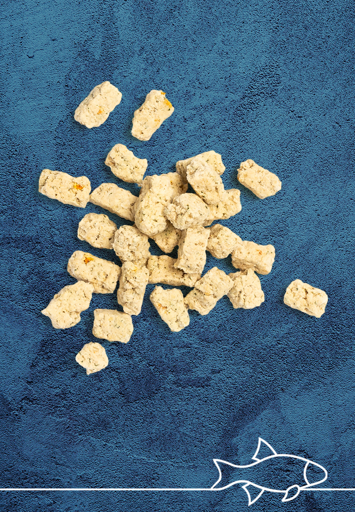 Salmon crunchies, 100g