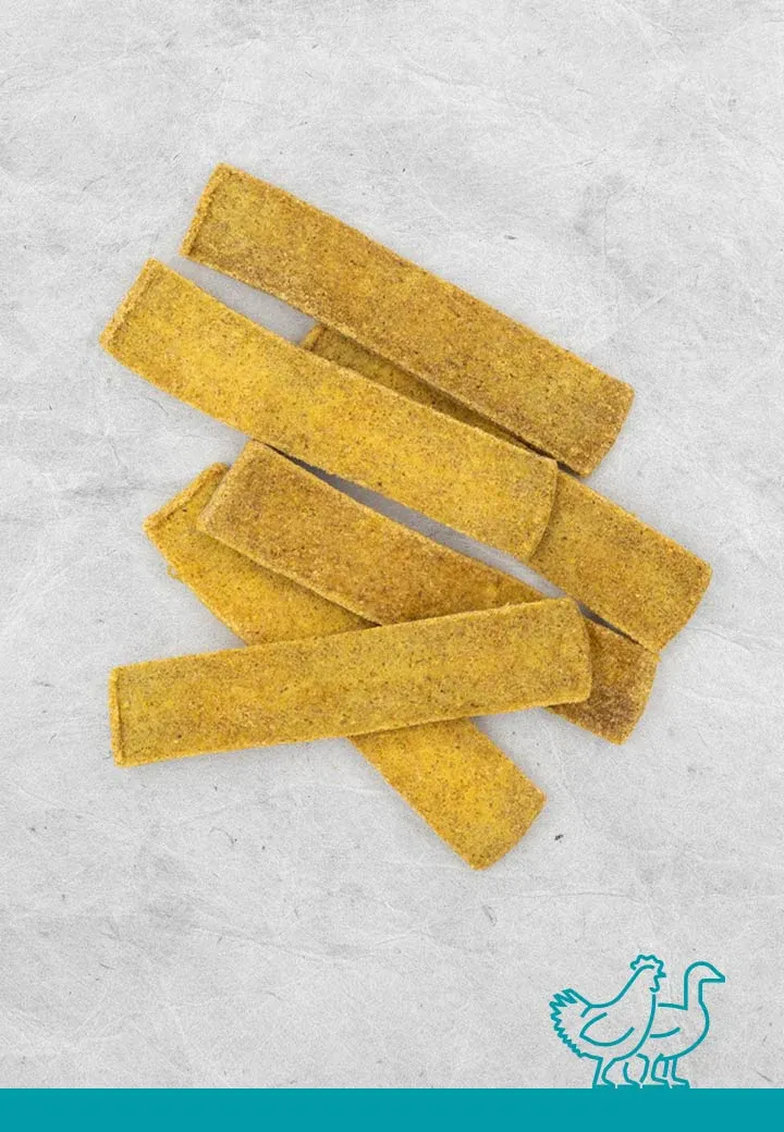 Soft chicken strips
