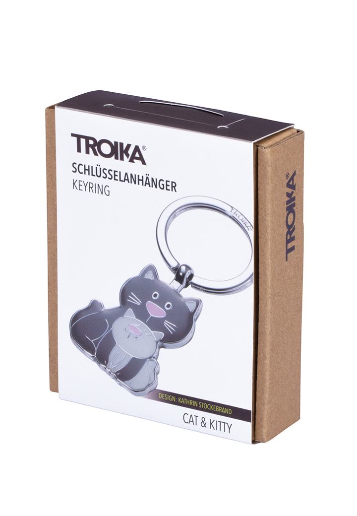 Key Ring Cat and Mouse