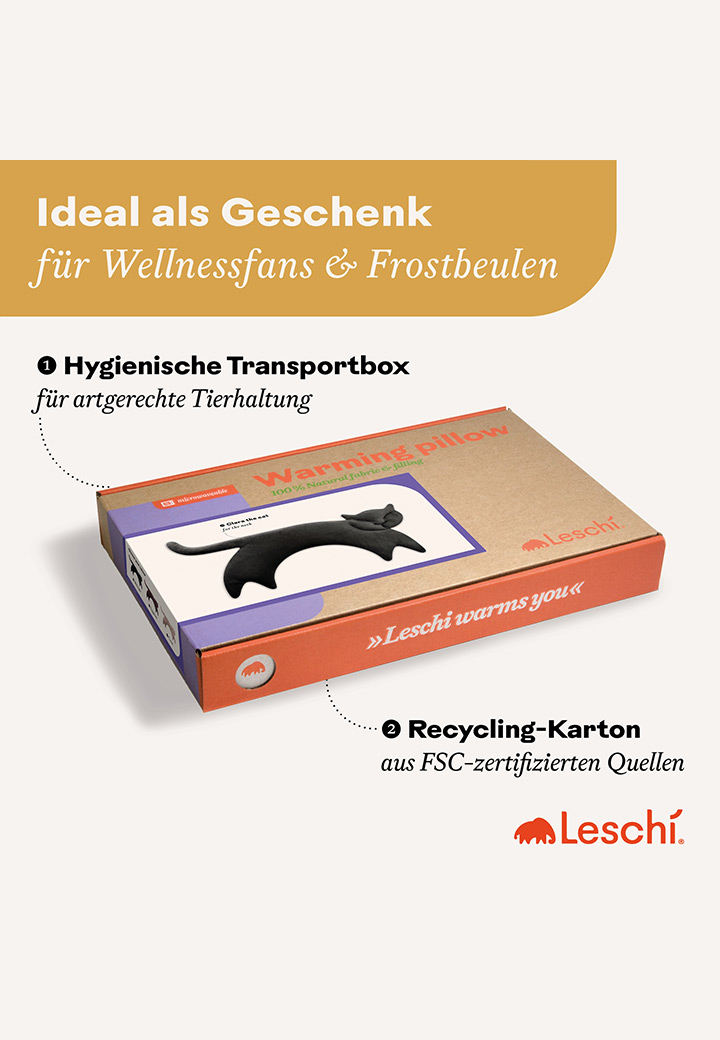 Grain cushion Clara midnight Picture 5