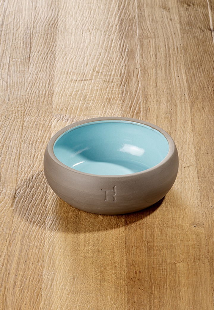 Dog bowl Ceramic Aqua Picture 2