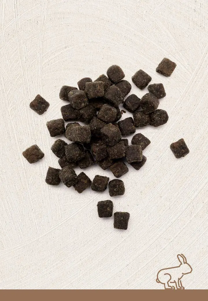 Tasty rabbit meat morsels, 100g, 250g, 1000g