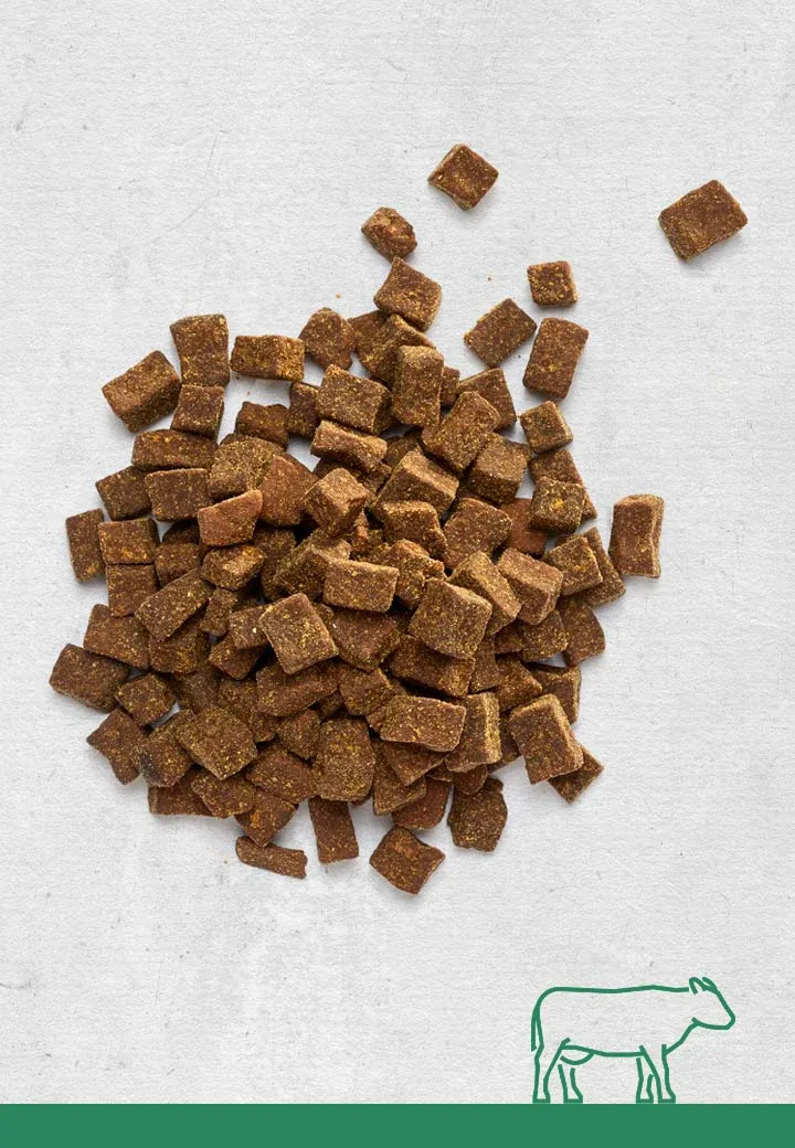 Tasty veal meat morsels, 100g, 250g, 1000g