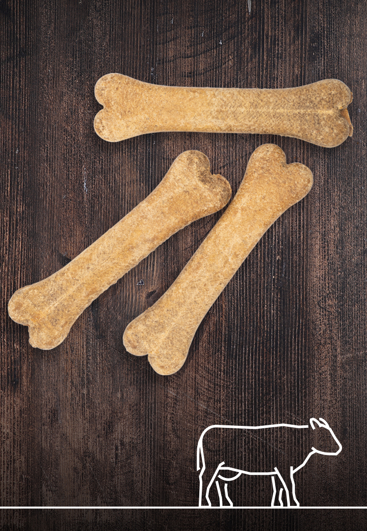 Veal bones, 3 pcs. a 12 cm, 15 cm