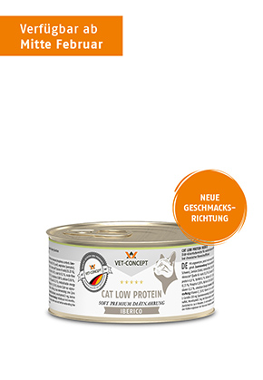 Cat menu Low Protein Iberico