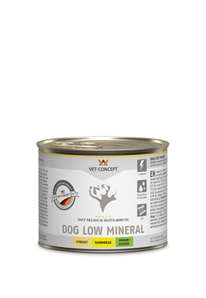 Dog menu - Low Mineral