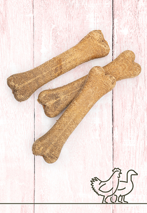 Poultry bones, 3 pcs. a 12 cm, 15 cm