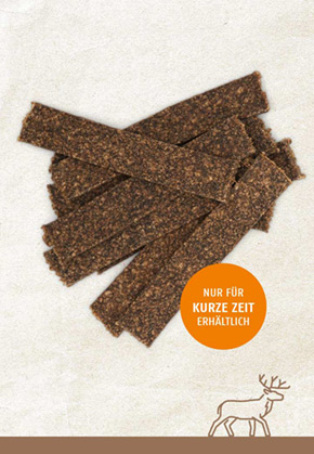 Snack stripes deer 150g