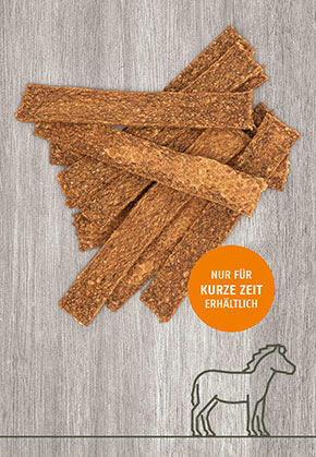 Snack stripes horse 150g