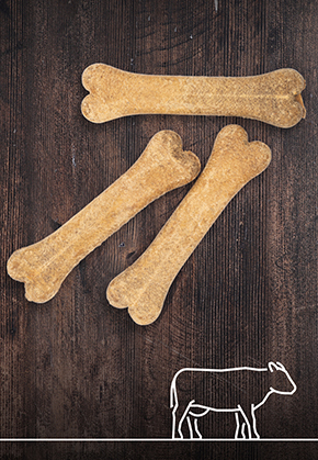 Veal bones, 3 pcs. a 12 cm, 15 cm