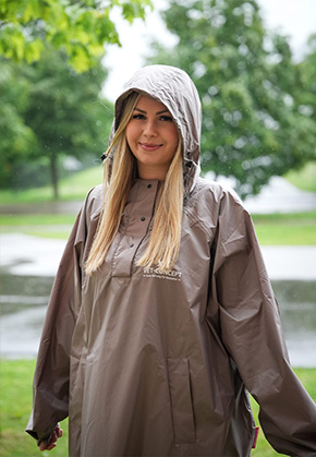 Vet-Concept X Reisenthel Regenponcho taupe