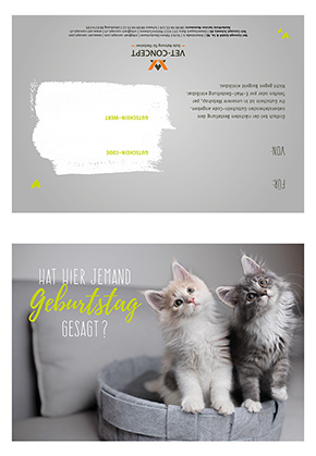 Vet-Concept gift voucher for self-printing