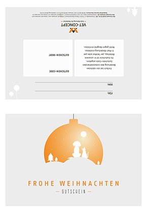Vet-Concept gift voucher for self-printing