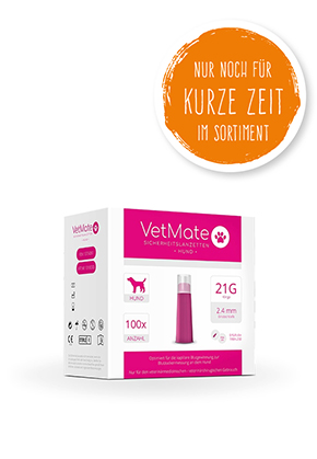 VetMate Safety Lancets Dog 21G 2,4mm, 100 pcs.